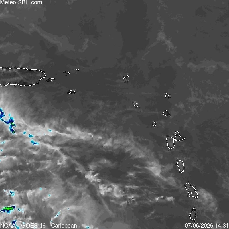 Satellite iles du nord