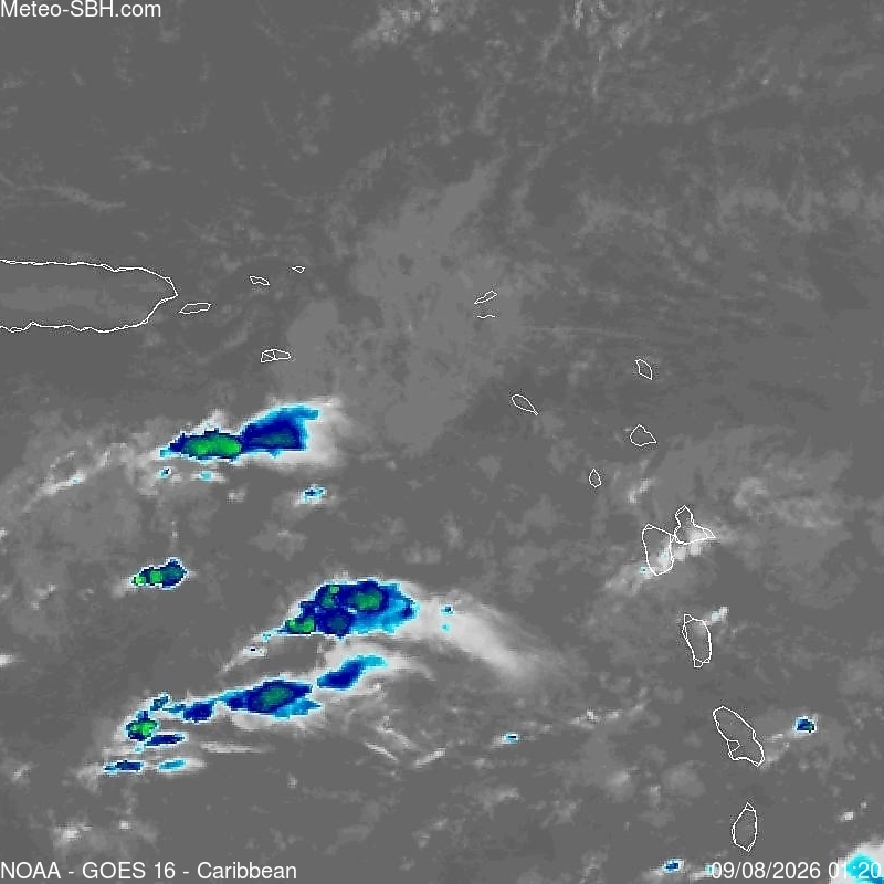 Satellite iles du nord
