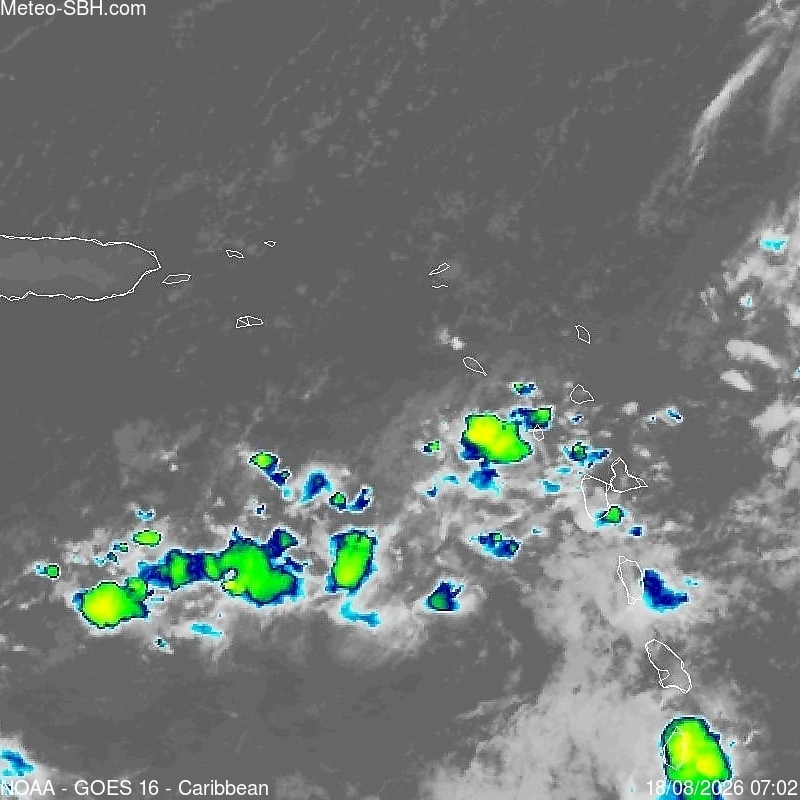 Satellite iles du nord