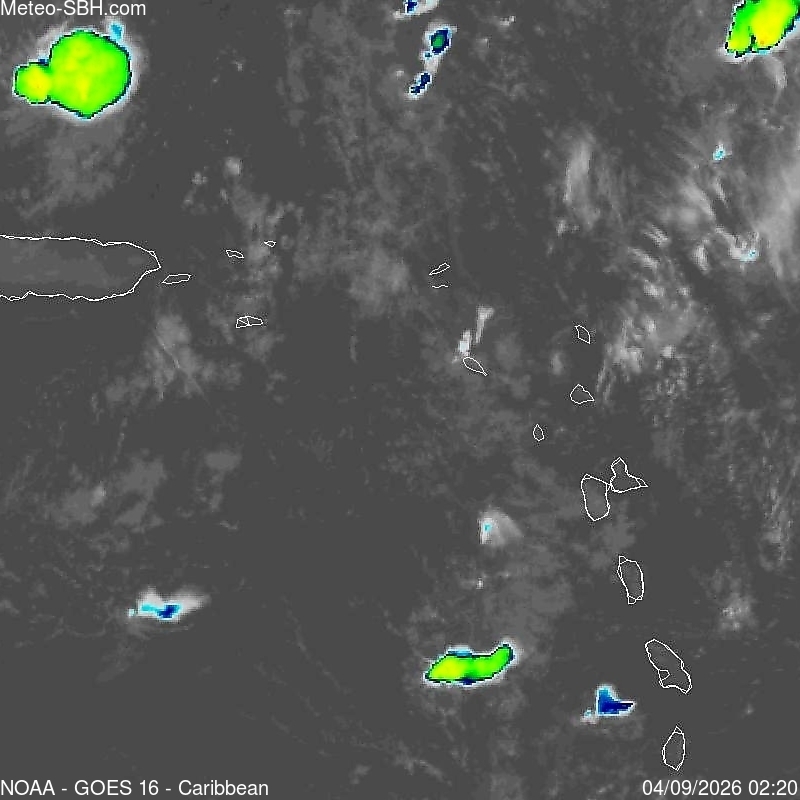 Satellite iles du nord